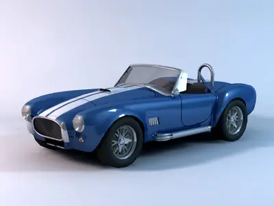 3D model - Shelby Cobra 427 S/C (1965)