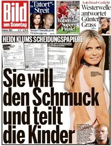 Bild am Sonntag No 15 vom 08. April 2012