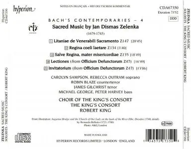 Robert King, The King's Consort - Bach's Contemporaries IV: Sacred Music by Jan Dismas Zelenka (2002)