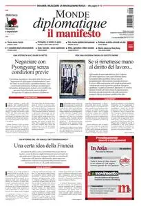 Il Manifesto Le Monde diplomatique - Ottobre 2017