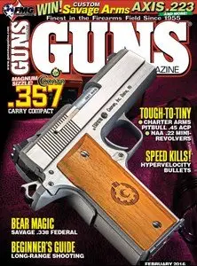 Guns Magazine - February 2016