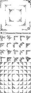 Vectors - Ornamental Vintage Corners 52