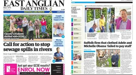 East Anglian Daily Times – August 26, 2022