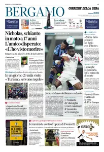 Corriere della Sera Bergamo - 9 Novembre 2025