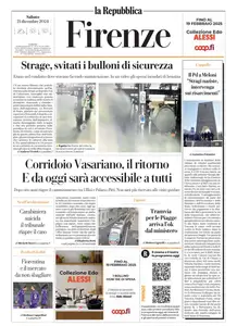 la Repubblica Firenze - 21 Dicembre 2024