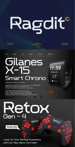 EE - Ragdit  Modern Sans Logo Font NDUTRAA