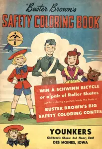 Buster Browns Safety Coloring Book