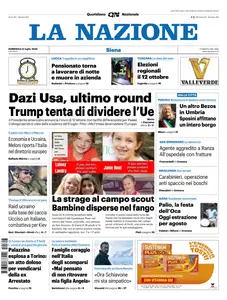 La Nazione Siena - 6 Luglio 2025