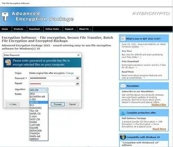 InterCrypto Advanced Encryption Package 6.10