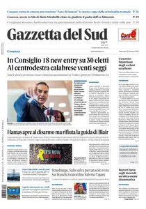 Gazzetta del Sud Cosenza - 8 Ottobre 2025