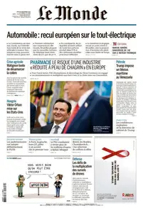 Le Monde du Jeudi 18 Décembre 2025