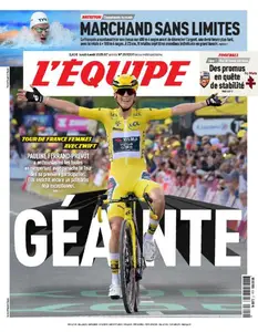 L’equipe du Lundi 4 Août 2025