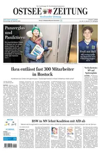 Ostsee Zeitung Stralsund - 27 Februar 2026