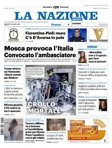 La Nazione Firenze - 4 Novembre 2025