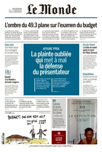 Le Monde du Mardi 22 Octobre 2024