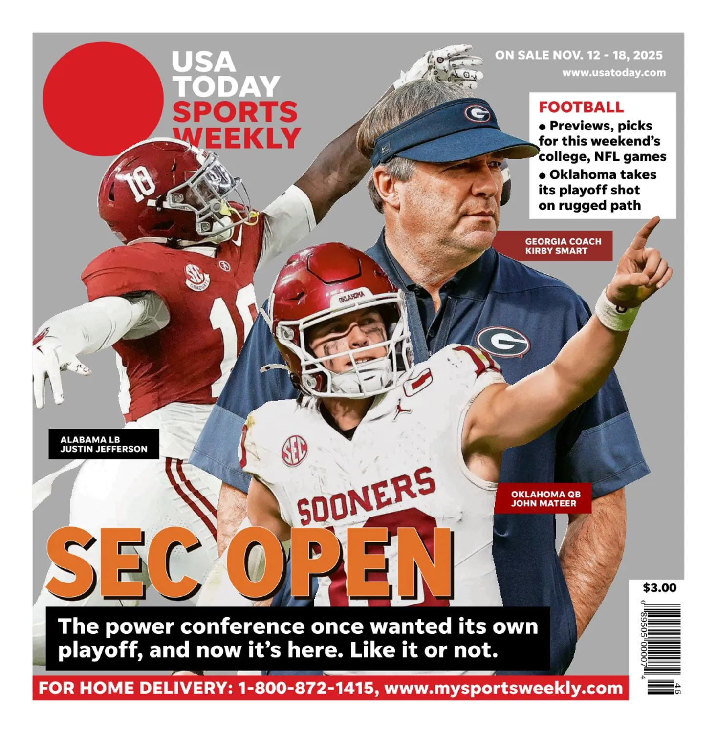 USA Today Sports Weekly - 12 November 2025