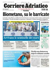 Corriere Adriatico Fermo - 27 Giugno 2025