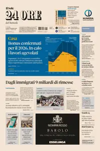 Il Sole 24 Ore - 29 Dicembre 2025