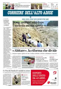 Corriere dell'Alto Adige - 8 Giugno 2025