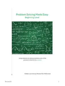Problem Solving Made Easy Beginning Level: Problem Solving Made Easy