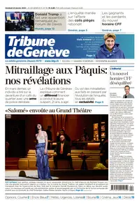 Tribune de Genève - 24 Janvier 2025