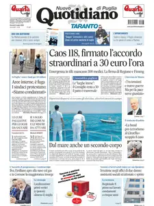 Quotidiano di Puglia Taranto - 3 Luglio 2025