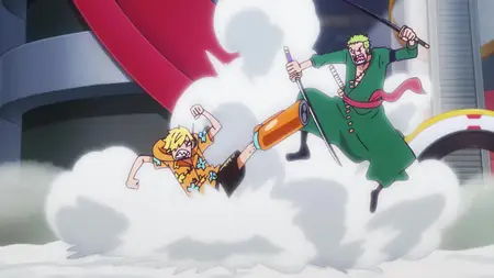 One Piece S01E1105 A Beautiful Act of Treason! The Spy Stussy!