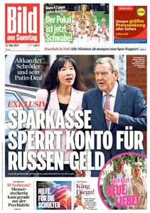 Bild am Sonntag - 25 Mai 2025