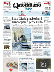 Quotidiano di Puglia Lecce - 2 Gennaio 2025