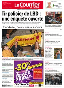 Le Courrier de l'Ouest Angers - 29 Novembre 2024