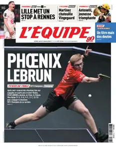L’equipe du Lundi 16 Mars 2026