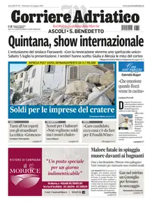 Corriere Adriatico Ascoli - 22 Giugno 2025