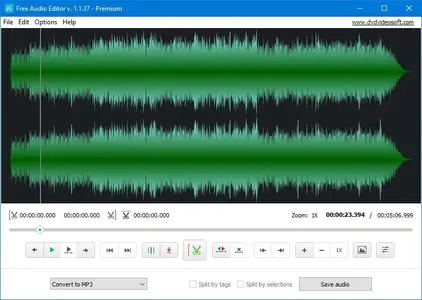 Free Audio Editor 1.1.43.903 Premium Multilingual Portable