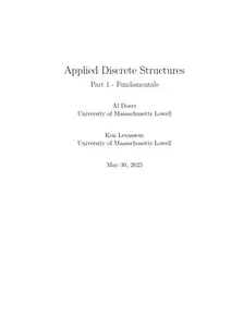 Applied Discrete Structures: Part 1 Fundamentals