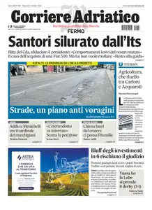 Corriere Adriatico Fermo - 21 Ottobre 2025