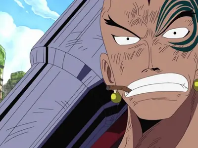 One Piece (1999 S09E34 Ultimate Test of the Ordeal of Iron! The White Barbed Death Match!! ZOIO
