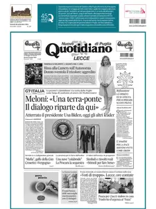 Quotidiano di Puglia Bari - 20 Settembre 2024