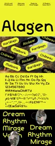 Alagen A Modern Sans Serif L3T9HPN