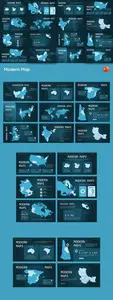 Modern Maps PowerPoint L6VK3K7