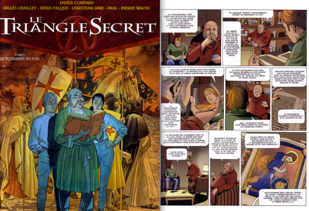 Le Triangle Secret - 7 Tomes - Complet