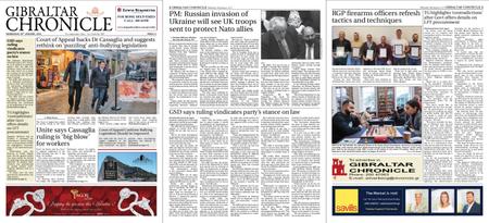 Gibraltar Chronicle – 26 January 2022