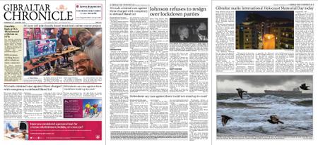 Gibraltar Chronicle – 27 January 2022