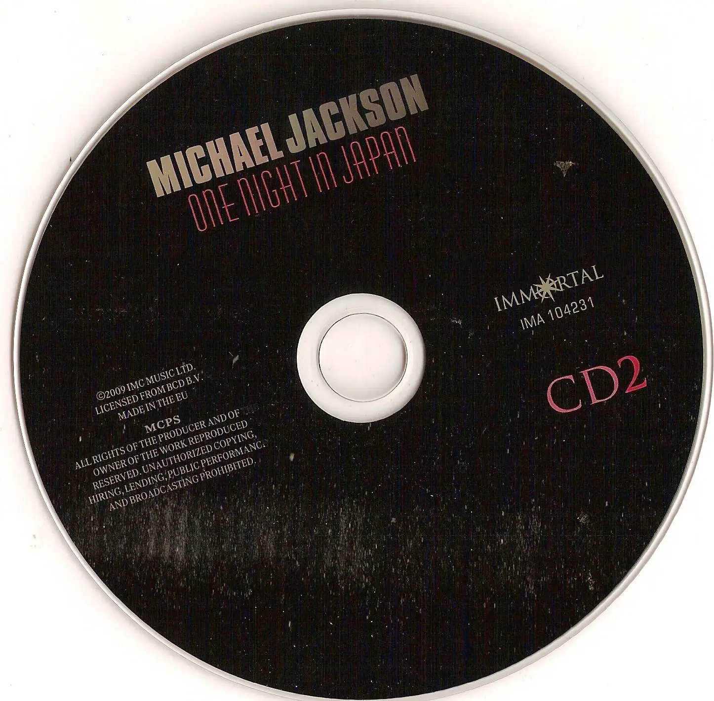 Michael Jackson - One Night In Japan (2009) {2CD Immortal IMA 104231 ...