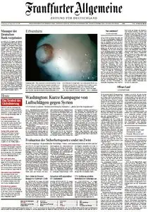Frankfurter Allgemeine Zeitung vom Donnerstag, 29. August 2013
