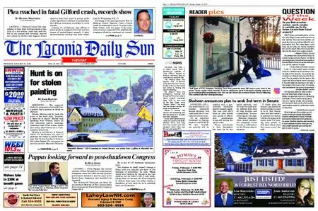 The Laconia Daily Sun – January 29, 2019