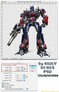 TRANFORMERS HI RES PSD
