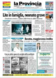 LA PROVINCIA PAVESE 30 GENNAIO 2010