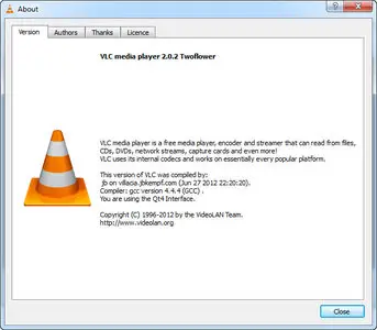 VLC Media Player 2.0.2 Final Multilanguage Portable