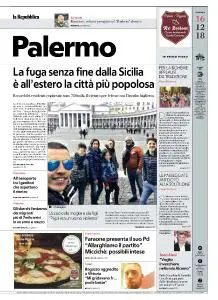 la Repubblica Palermo - 16 Dicembre 2018
