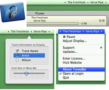 TunesBar v2.0.1